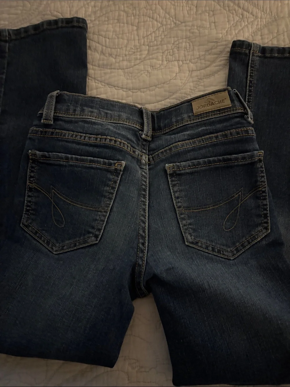 The Children's Place Dark Wash Skinny Jeans &Jordan’s bootcut Jean